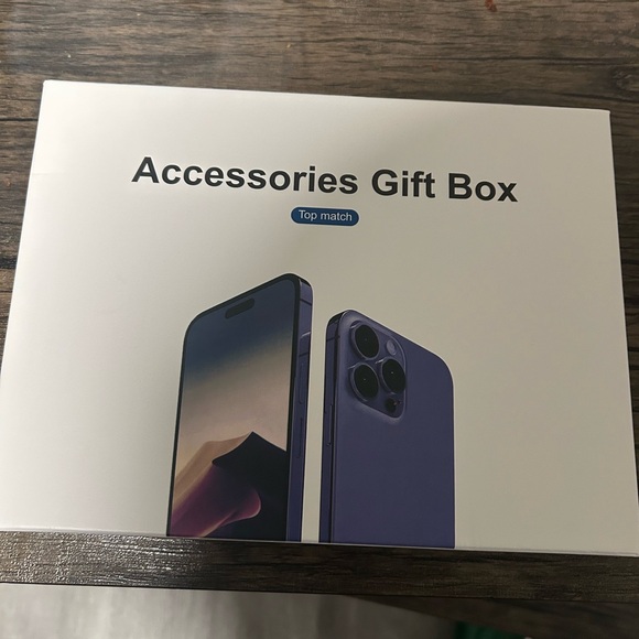 Purple Smartphone Accessories Gift Box